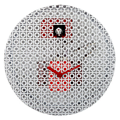 Diamantini & Domeniconi OraOra Wall Clock, Red, Dia.32.5cm